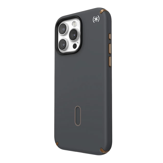 Чохол Speck Presidio2 Pro ClickLock для iPhone 15 Pro Max Charcoal Grey/Cool Bronze with MagSafe (150462-3212)