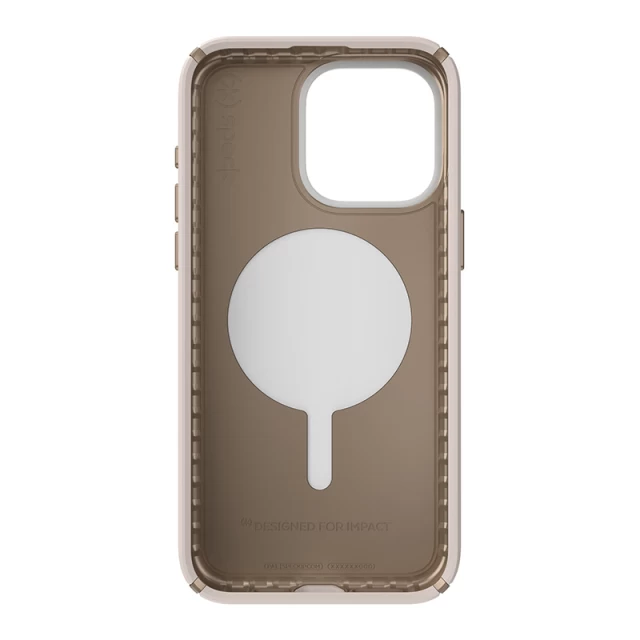 Чохол Speck Presidio2 Pro ClickLock для iPhone 15 Pro Max Bleached Bone/Heirloom Gold with MagSafe (150462-3214)