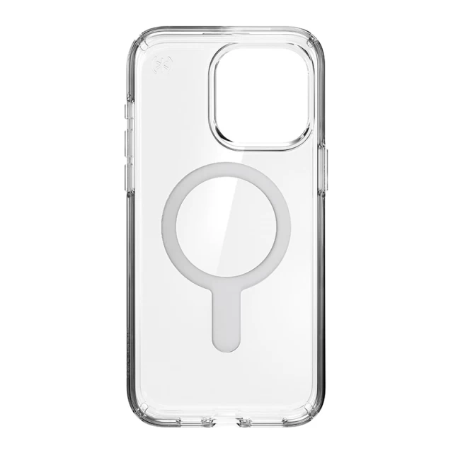 Чехол Speck Presidio Perfect-Clear ClickLock для iPhone 15 Pro Max Clear/Chrome with MagSafe (150465-3199)