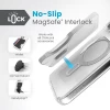 Чохол Speck Presidio Perfect-Clear ClickLock для iPhone 15 Pro Max Clear/Chrome with MagSafe (150465-3199)