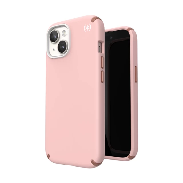 Чехол Speck Presidio2 Pro для iPhone 15 | 14 | 13 Dahlia Pink/Rose Copper (150472-3213)