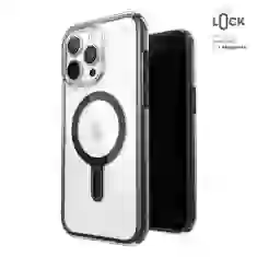Чехол Speck Presidio Perfect-Clear ClickLock для iPhone 15 Pro Max Clear/Black with MagSafe (150465-3233)