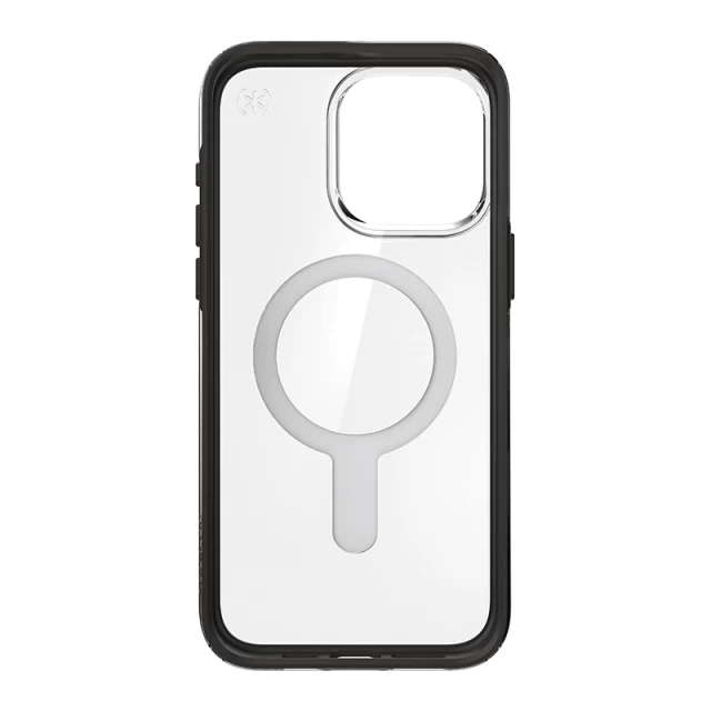 Чехол Speck Presidio Perfect-Clear ClickLock для iPhone 15 Pro Max Clear/Black with MagSafe (150465-3233)