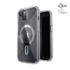 Чохол Speck Presidio Lux Glitter Grip ClickLock для iPhone 15 | 14 | 13 Clear/Platinum Glitter with MagSafe (150546-3224)