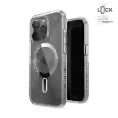 Чехол Speck Presidio Lux Glitter Grip ClickLock для iPhone 15 Pro Clear/Platinum Glitter with MagSafe (150548-3224)