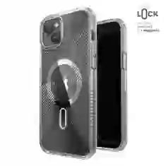 Чохол Speck Presidio Lux Glitter Grip ClickLock для iPhone 15 Plus | 14 Plus Clear/Platinum Glitter with MagSafe (150550-3224)