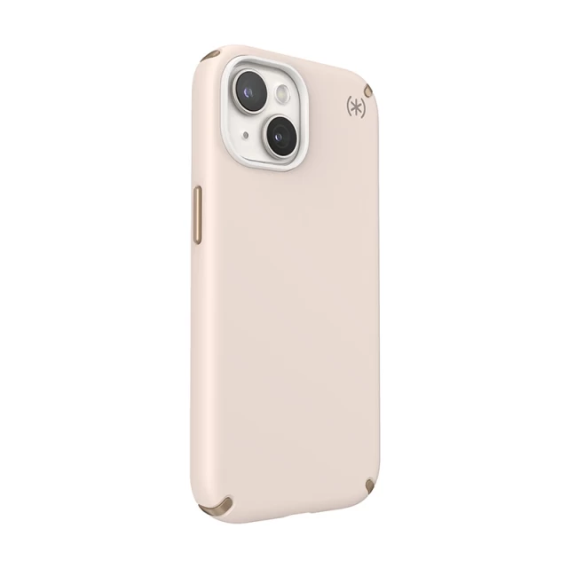 Чехол Speck Presidio2 Pro для iPhone 15 | 14 | 13 Bleached Bone/Heirloom Gold with MagSafe (150558-3214)