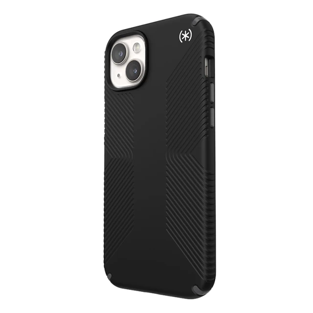 Чехол Speck Presidio2 Grip для iPhone 15 Plus | 14 Plus Black/Slate Grey with MagSafe (150569-3205)