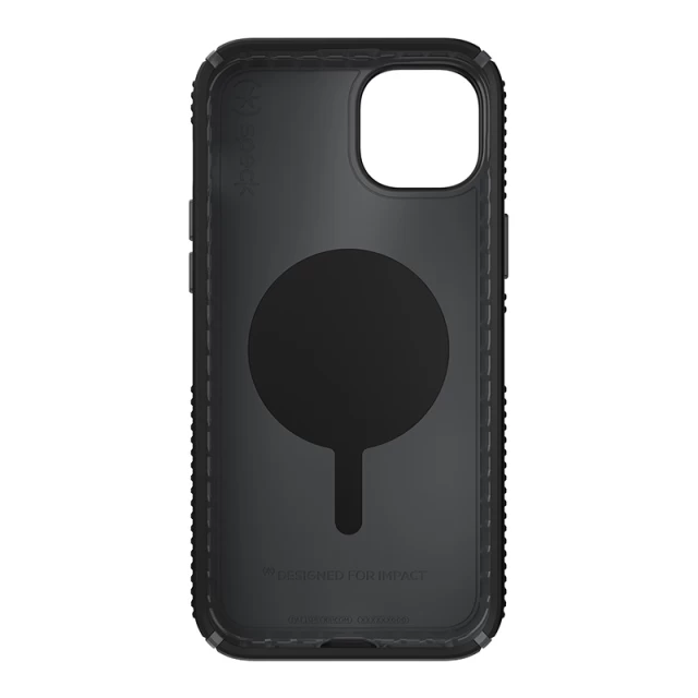 Чохол Speck Presidio2 Grip для iPhone 15 Plus | 14 Plus Black/Slate Grey with MagSafe (150569-3205)