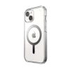 Чехол Speck Presidio Perfect-Clear для iPhone 15 | 14 | 13 Clear/Chrome with MagSafe (150553-3240)