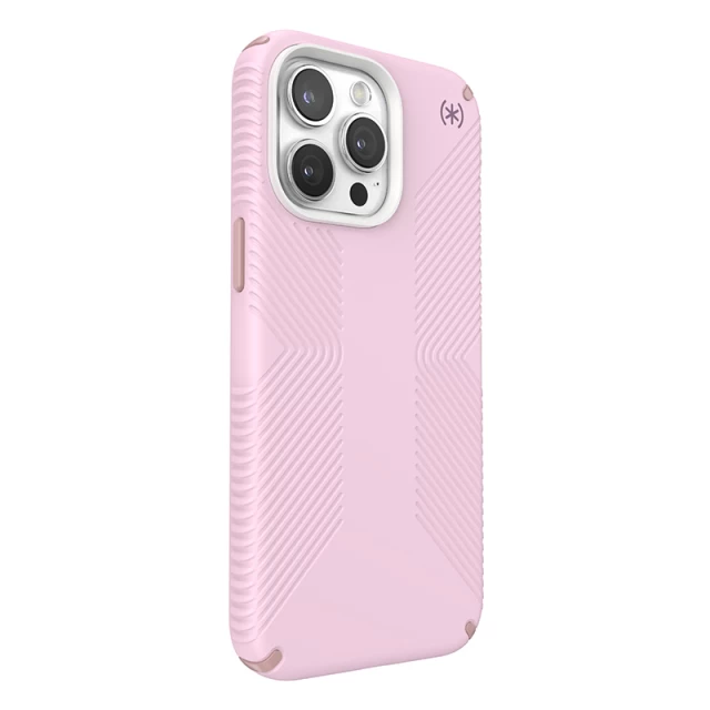 Чехол Speck Presidio2 Grip для iPhone 15 Pro Max Soft Lilac/Carnation Petal with MagSafe (150575-3207)