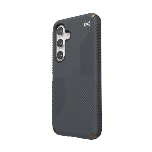 Чохол Speck Presidio2 Grip для Samsung Galaxy S24 (S921) Charcoal Grey/Cool Bronze (150613-3212)