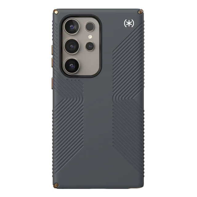 Чехол Speck Presidio2 Grip для Samsung Galaxy S24 Ultra (S928) Charcoal Grey/Cool Bronze (150619-3212)