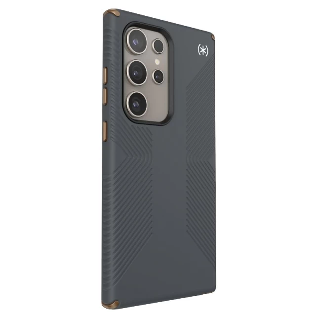 Чехол Speck Presidio2 Grip для Samsung Galaxy S24 Ultra (S928) Charcoal Grey/Cool Bronze (150619-3212)