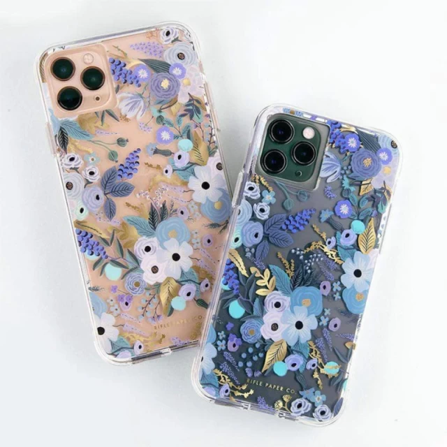 Чехол Rifle Paper Clear для iPhone 13 Pro Garden Party Blue (RP046644)