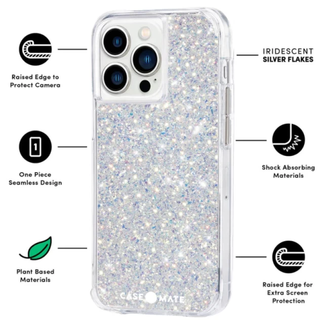 Чохол Case-Mate Twinkle для iPhone 13 Pro Stardust (CM046678)