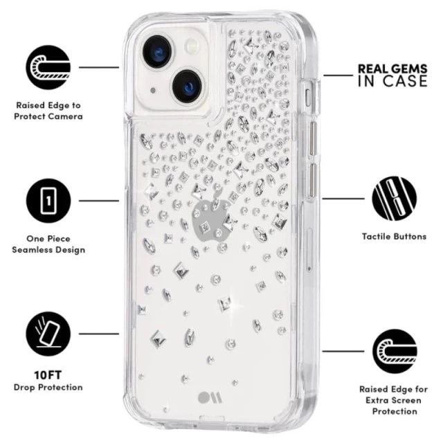 Чехол Case-Mate Karat для iPhone 13 Crystal (CM046778)