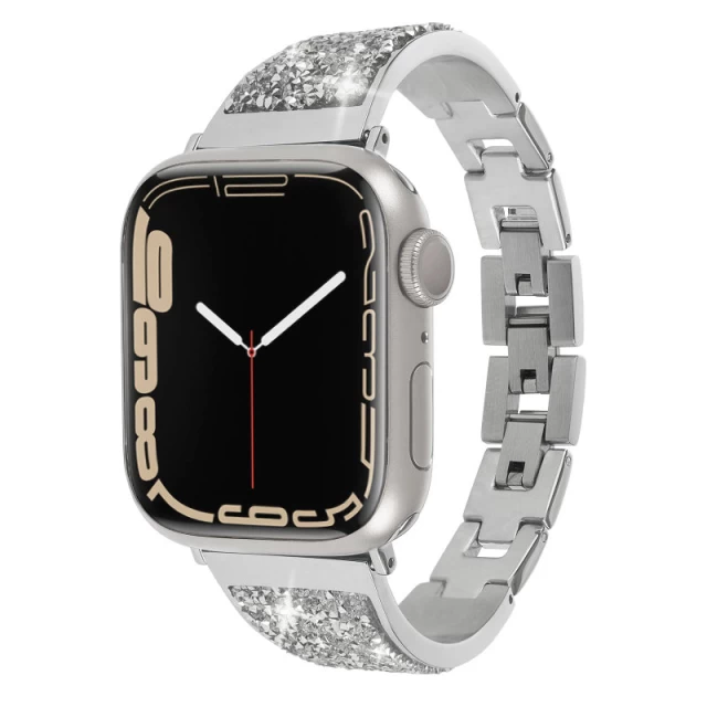 Ремінець Case-Mate Brilliance для Apple Watch 41 | 40 | 38 mm Silver (CM047948)