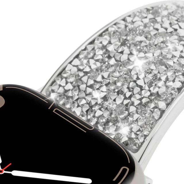 Ремешок Case-Mate Brilliance для Apple Watch 49 | 45 | 44 | 42 mm Silver (CM047950)