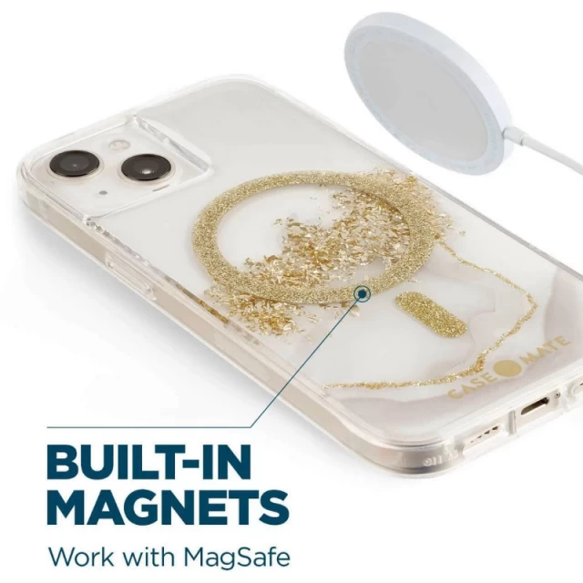 Чехол Case-Mate Karat для iPhone 14 | 13 Marble with MagSafe (CM049028)