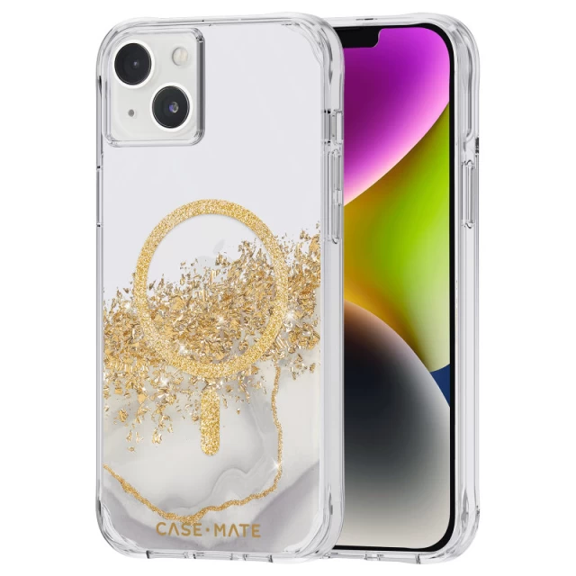 Чохол Case-Mate Karat для iPhone 14 Plus Marble with MagSafe (CM049032)