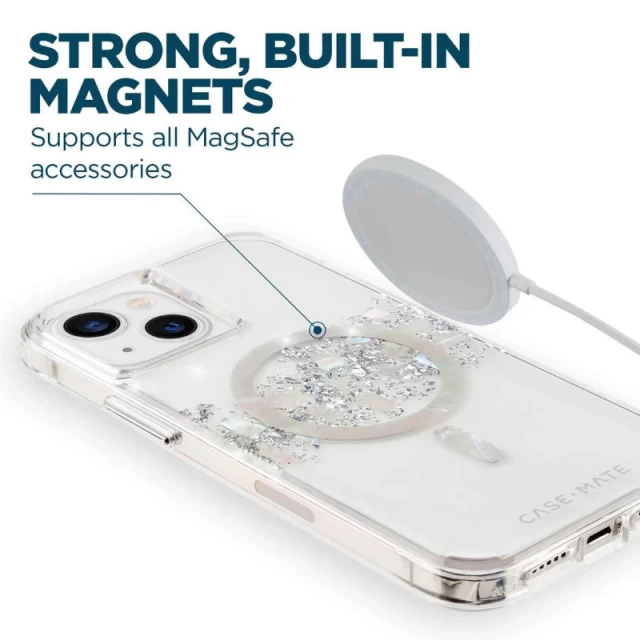 Чохол Case-Mate Karat для iPhone 14 | 13 A Touch of Pearl with MagSafe (CM049158)