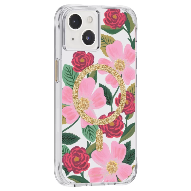 Чохол Rifle Paper Clear для iPhone 14 | 13 Rose Garden with MagSafe (RP049188)