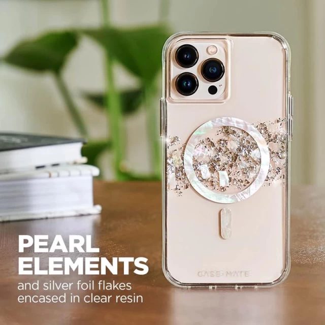 Чехол Case-Mate Karat для iPhone 14 Pro A Touch of Pearl with MagSafe (CM049204)