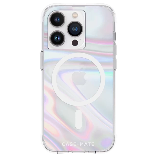 Чехол Case-Mate Soap Bubble для iPhone 14 Pro Iridescent with MagSafe (CM049210)