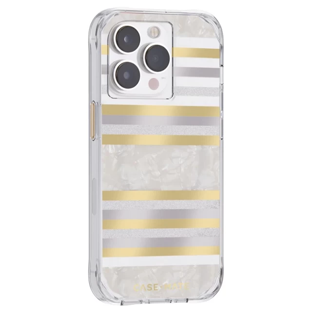 Чехол Case-Mate Pearl Stripes для iPhone 14 Pro Pearl Stripes with MagSafe (CM049226)