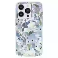Чехол Rifle Paper Clear для iPhone 14 Pro Garden Party Blue (RP049230)