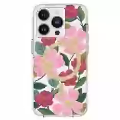 Чехол Rifle Paper Clear для iPhone 14 Pro Rose Garden with MagSafe (RP049234)