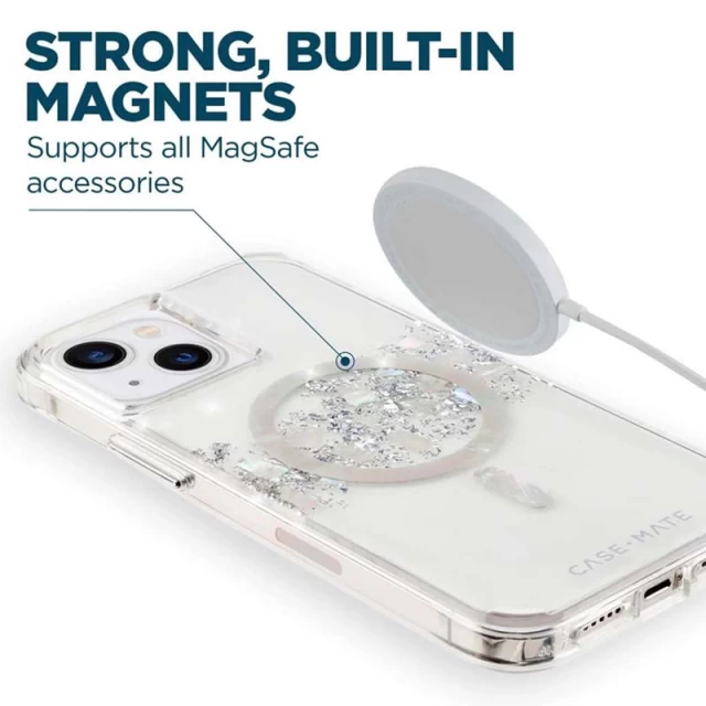 Чехол Case-Mate Karat для iPhone 14 Plus A Touch of Pearl with MagSafe (CM049250)