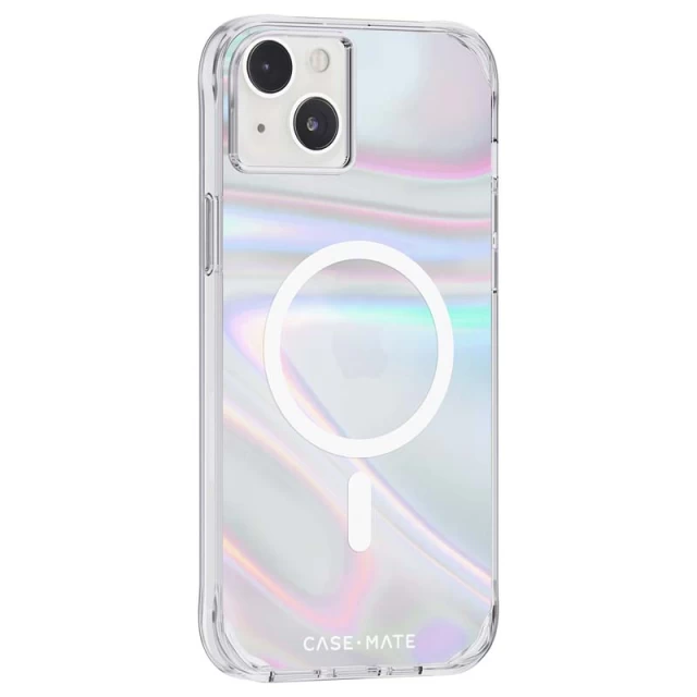 Чехол Case-Mate Soap Bubble для iPhone 14 Plus Iridescent with MagSafe (CM049256)