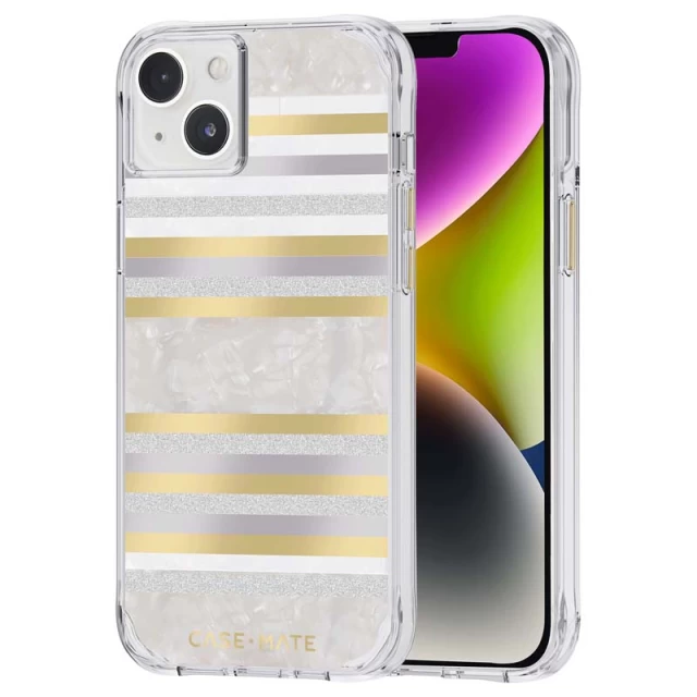 Чехол Case-Mate Pearl Stripes для iPhone 14 Plus Pearl Stripes with MagSafe (CM049272)