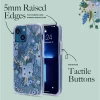 Чехол Rifle Paper Clear для iPhone 14 Plus Garden Party Blue (RP049276)