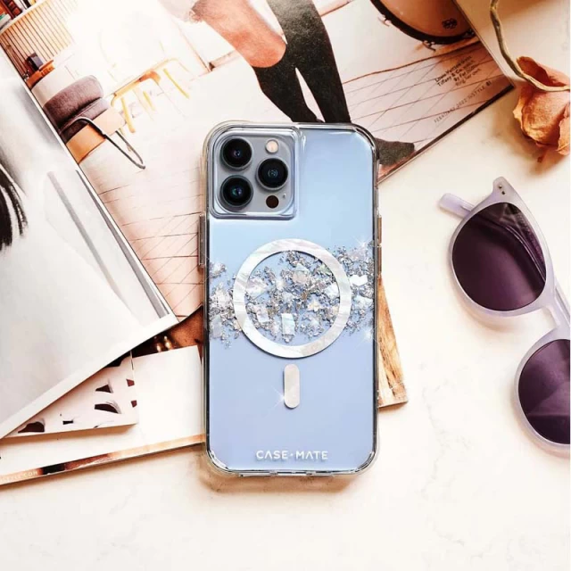 Чохол Case-Mate Karat для iPhone 14 Pro Max A Touch of Pearl with MagSafe (CM049294)