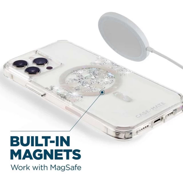 Чохол Case-Mate Karat для iPhone 14 Pro Max A Touch of Pearl with MagSafe (CM049294)