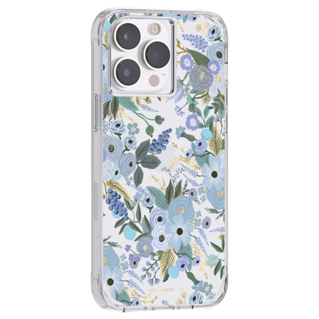 Чохол Rifle Paper Clear для iPhone 14 Pro Max Garden Party Blue (RP049320)