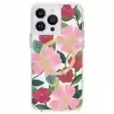 Чехол Rifle Paper Clear для iPhone 14 Pro Max Rose Garden with MagSafe (RP049324)