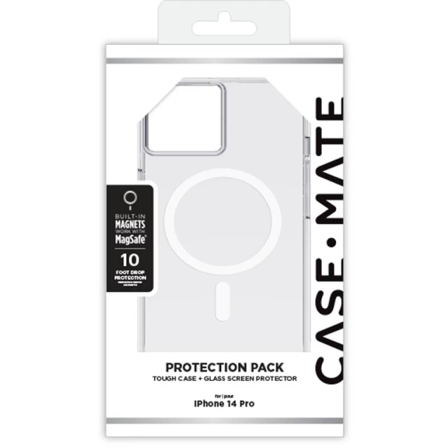 Чехол Case-Mate Tough Clear для iPhone 14 Pro Clear with MagSafe (CM049400)