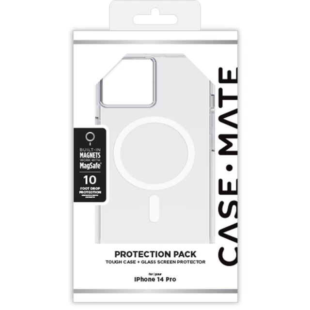 Чохол Case-Mate Tough Clear для iPhone 14 Pro Clear with MagSafe (CM049400)