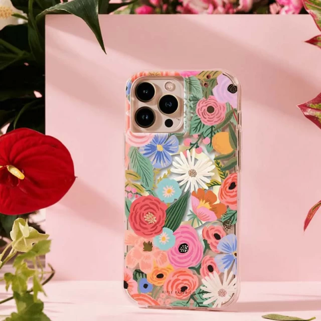 Чохол Rifle Paper Clear для iPhone 14 Pro Max Garden Party Blush with MagSafe (RP049428)