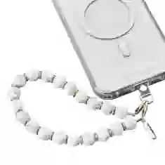 Універсальний ремінець Case-Mate Beaded Phone Wristlet White Marble (CM049784)