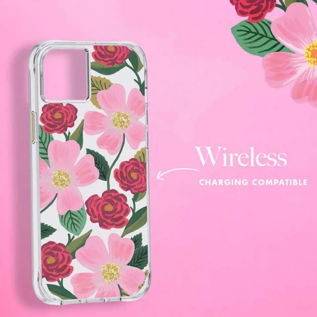 Чохол Rifle Paper Clear для iPhone 14 Plus Rose Garden (RP049820)