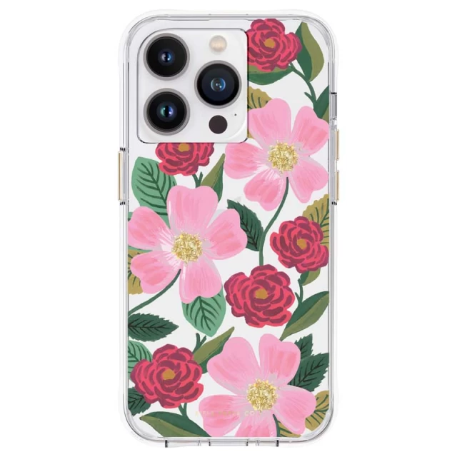 Чохол Rifle Paper Clear для iPhone 14 Pro Max Rose Garden (RP049822)