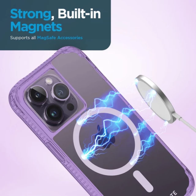 Чохол Case-Mate Tough Plus для iPhone 14 Pro La La Lavender with MagSafe (CM050196)