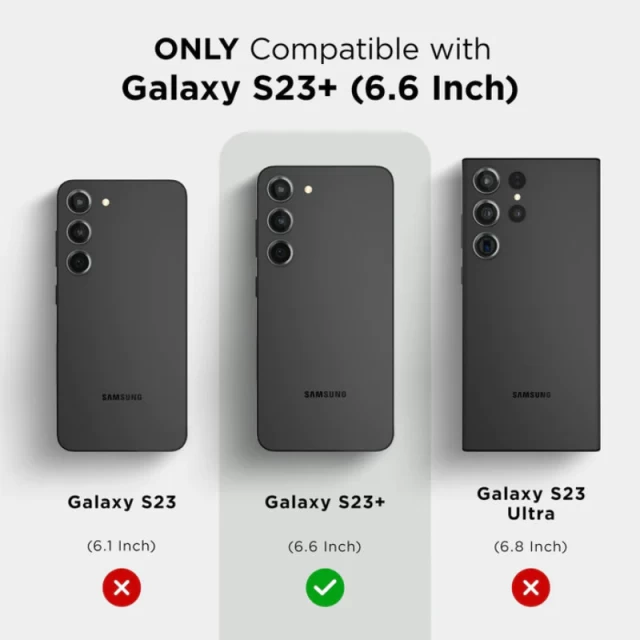 Чехол Case-Mate Tough Black для Samsung Galaxy S23 Plus Black (CM050378)