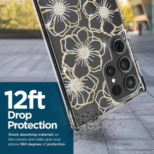 Чехол Case-Mate Floral Gems для Samsung Galaxy S23 Ultra Clear (CM050460)