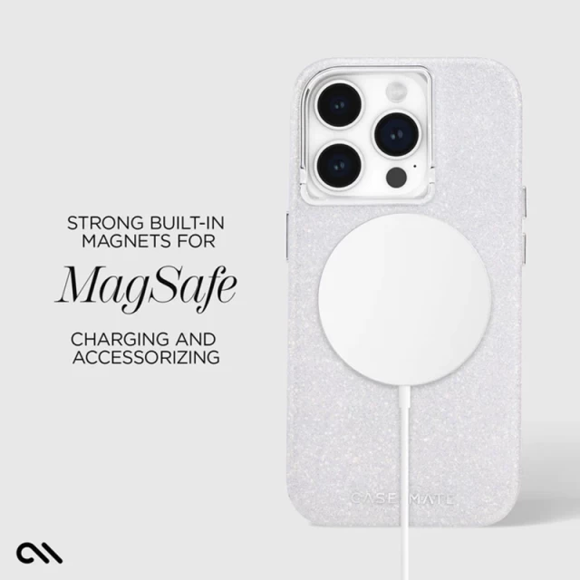 Чехол Case-Mate Shimmer для iPhone 15 Pro Iridescent with MagSafe (CM051472)